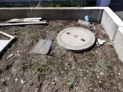 【その他】 | 黒石市花園町　土地90坪　更地 | 上下水道