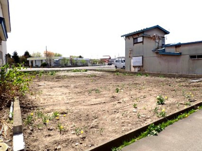 【外観】 | 黒石市花園町土地(古家付き)