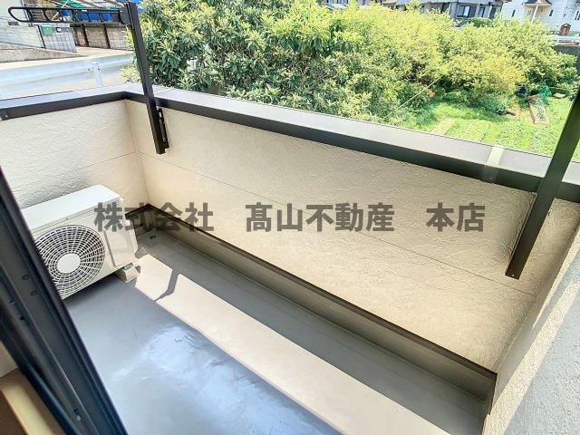 カルム・ヴィラⅡのバルコニー