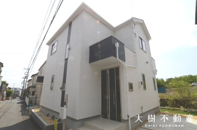 【外観】 | 海老名市国分南４丁目　新築戸建て　全１棟　【仲介手数料無料】 | 建物完成しました！！内見可能です♪
