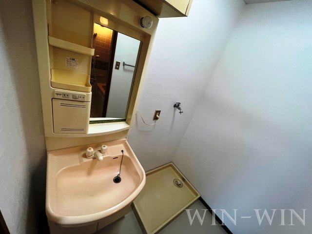 ナカスギマンションの独立洗面台