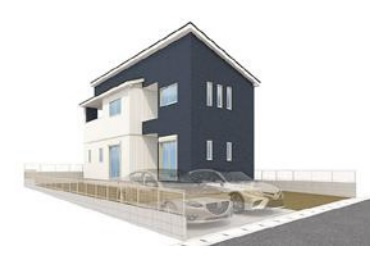 【外観パース】 | 高崎市箕郷町上芝新築住宅12期　②
