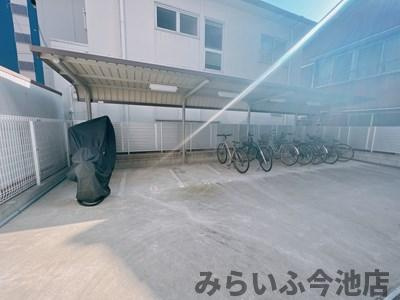 【駐車場】 | レジデンシア今池 | バイク駐車場＆駐輪場