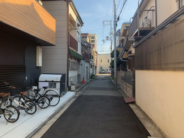 西宮市笠屋町の一棟アパートの周辺