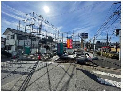 【前面道路含む現地写真】 | 藤沢市石川１丁目　新築3号棟