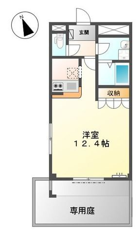 ディア　フォンテーヌ　　刈谷市の賃貸ならクラスホーム刈谷店の間取り