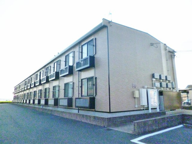 レオパレスひまわりの外観|外観もきれいです