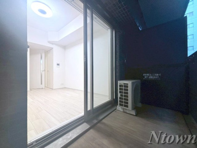 【バルコニー】 | プレサンス上前津エレスタ | 暖かな日差しのふりそそぐバルコニー