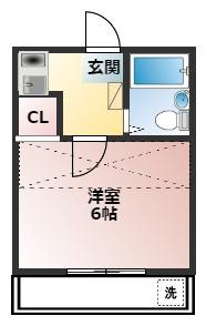 CoCo南栄の間取り