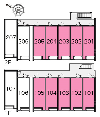 【区画図】 | オカムラハイツ6