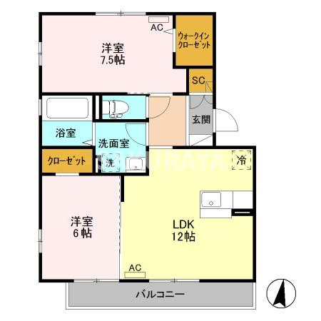 エアルの間取り