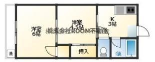 大王ハイツの間取り