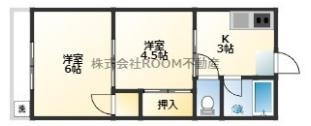 大王ハイツの間取り