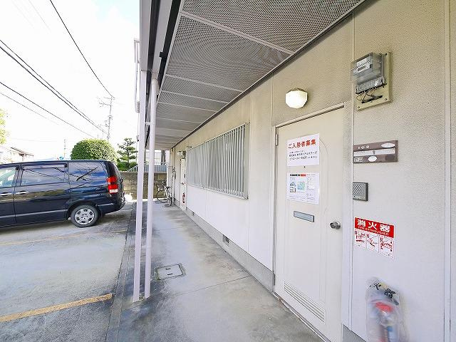 ボヌール菅原町のエントランス|毎日通るエントランスはこのようになっています