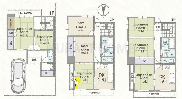 ヴィーヴル向日 の間取り
