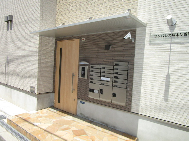 フジパレス塚本Ⅴのエントランス