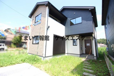 【外観】 | 太田市新島町　新築住宅 | 【1号棟】約20帖の広々としたLDKの4LDK新築住宅☆