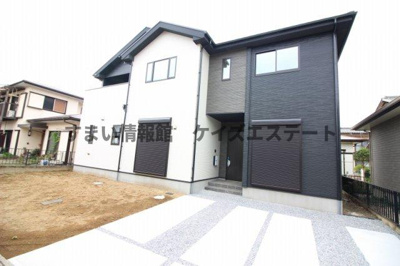 【外観】 | 太田市東矢島町　新築住宅 | 約18帖の広々としたLDKの4LDK新築住宅☆