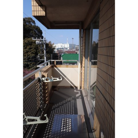 コンフォール野川のバルコニー