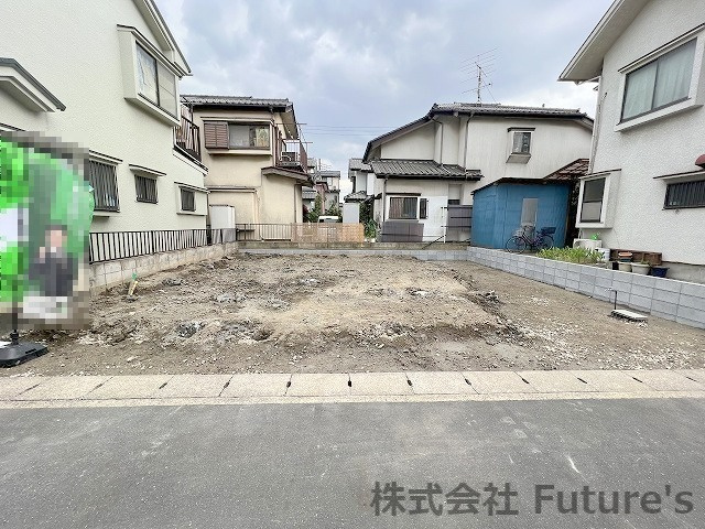 八潮市浮塚　新築戸建　全1棟の外観|現地写真になります。