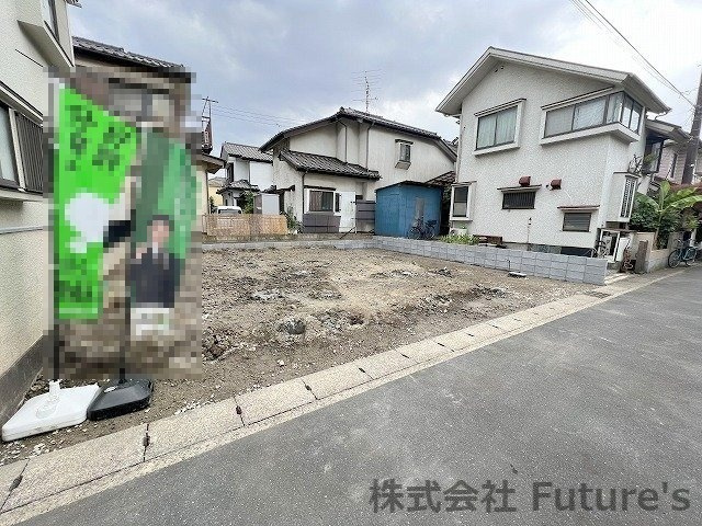 八潮市浮塚　新築戸建　全1棟の外観|現地写真になります。