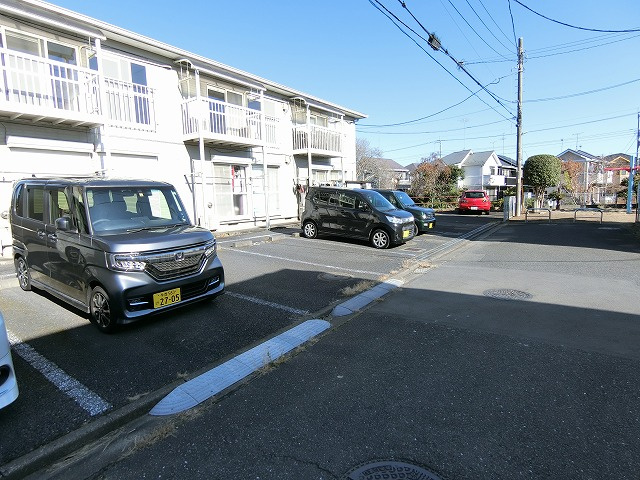 カギナカハイツMの駐車場