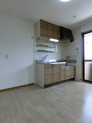 サン・ルミエールB棟のキッチン