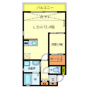 【間取り】 | Forest court Sanpon
