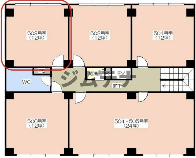 【間取り】 | TATSUMI福島ビル