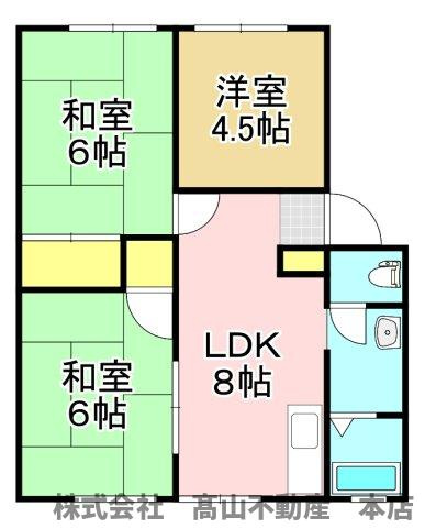 丸昭第２ビルの間取り