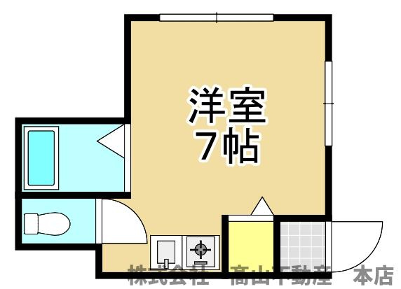 レジデンスＫＡＺＵの間取り