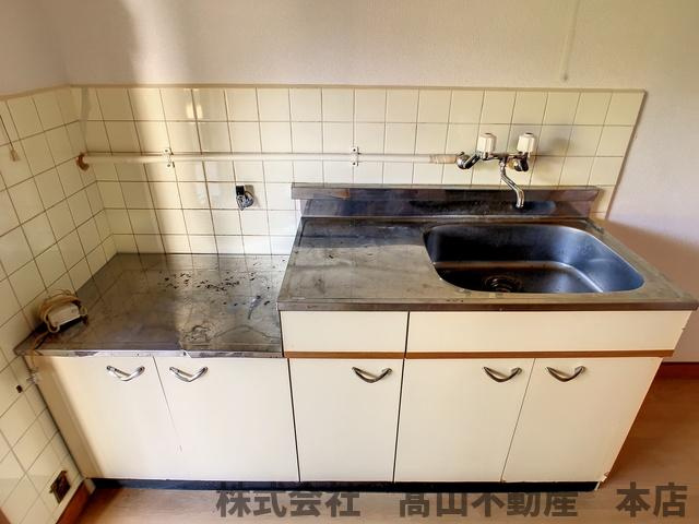土穴幸福荘のキッチン