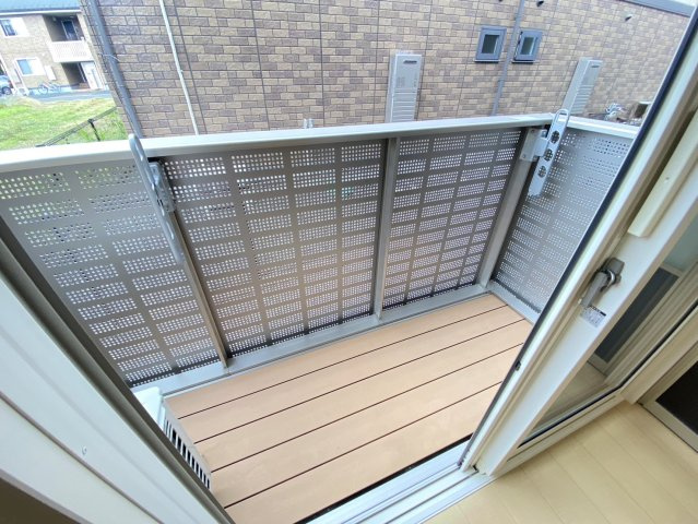ファミィーユKⅡのバルコニー