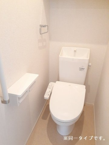 クレール　コンドウのトイレ|ゆったりとした空間のトイレです