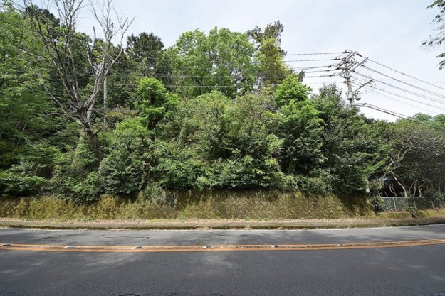 【外観】 | 伊東市玖須美元和田　売地 | 現況は山林状態です。