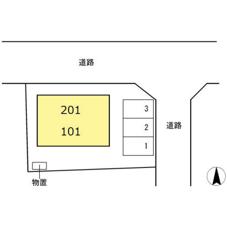 サンプティの区画図