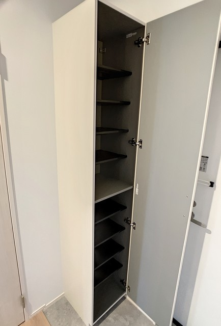 直方市大字感田のアパートの収納