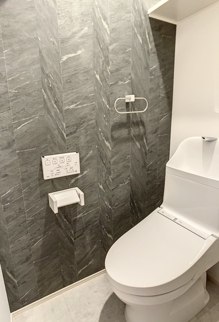 直方市大字感田のアパートのトイレ