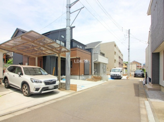 【前面道路含む現地写真】 | 完成（撮影：'23/05/25）