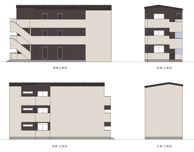 【外観パース】 | Aile東大宮(エールヒガシオオミヤ)