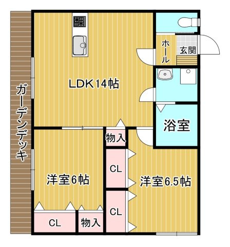 【間取り】 | ハルモニア瀬高町