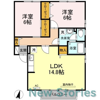 【間取り】 | ヴェールメゾン D棟