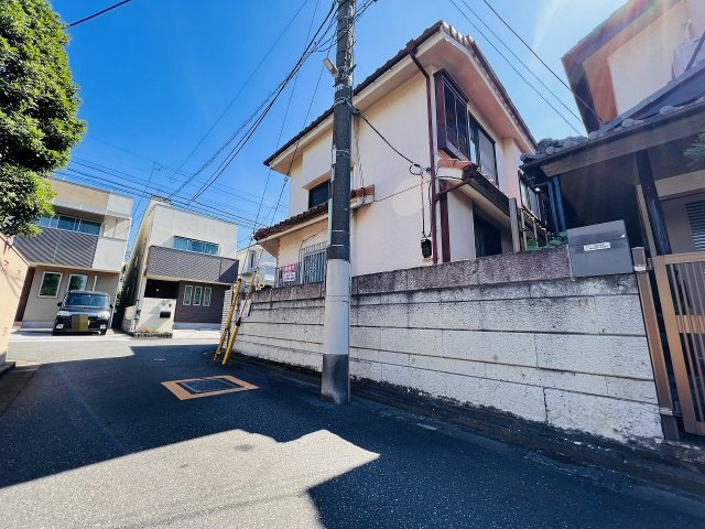練馬区富士見台3丁目売地の前面道路含む現地写真