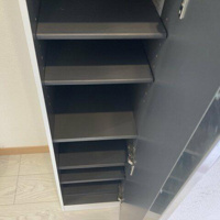 収納力のあるシューズボックス