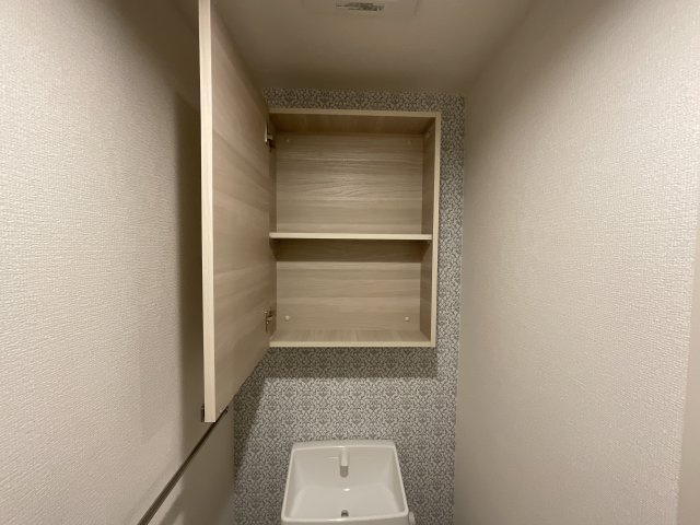 【収納】 | セルファ　メゾン三田 | トイレの収納です