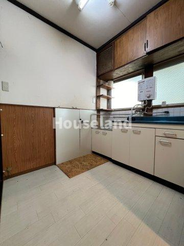 六十谷マンションのキッチン