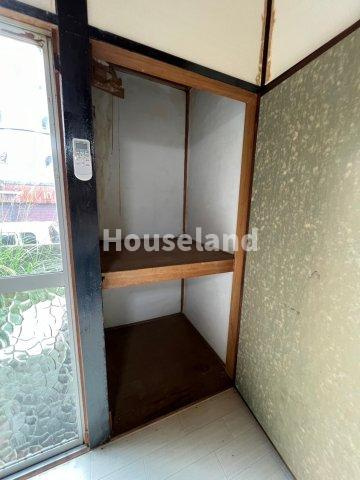 六十谷マンションの収納