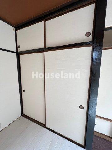 六十谷マンションの収納