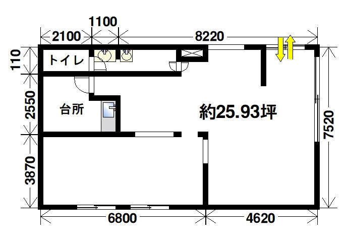 パレス伸和の間取り