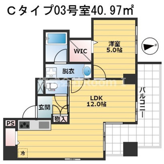 【間取り】 | ラヴィベール上町台